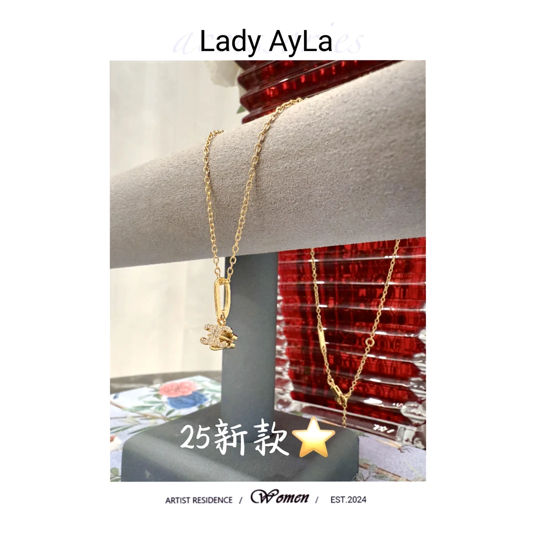 铜合金项链 25s 凯旋门轻奢时尚项链AL108B