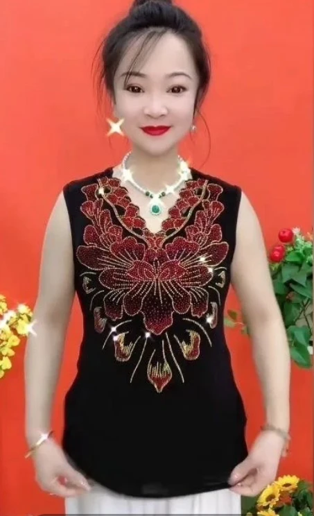 网红亮钻打底美背（网坎款）