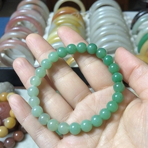 未镶嵌手串石英质玉