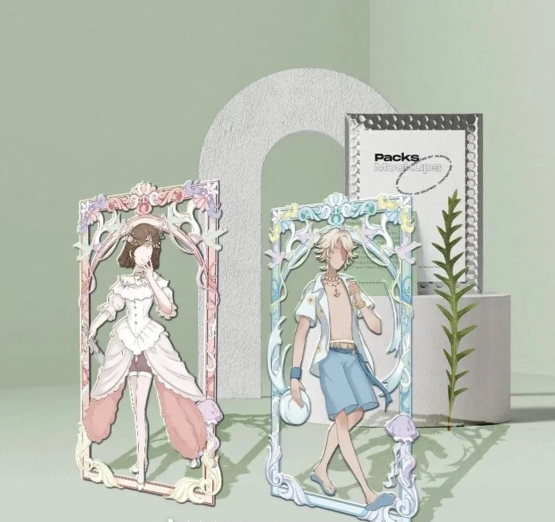 （盲盒）正版同人周边 金属镂空卡 金属书签 正比系列盲盒代拆