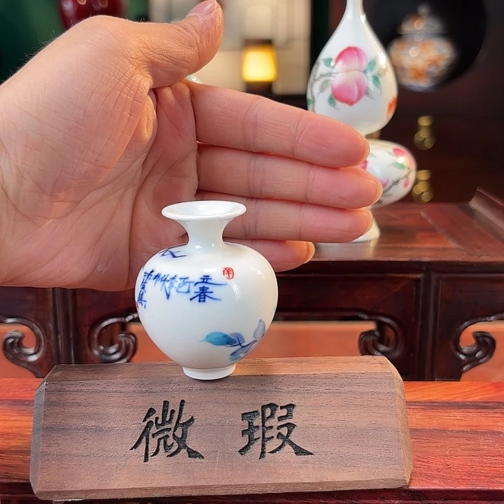 摆件景德镇纯手工高温陶瓷