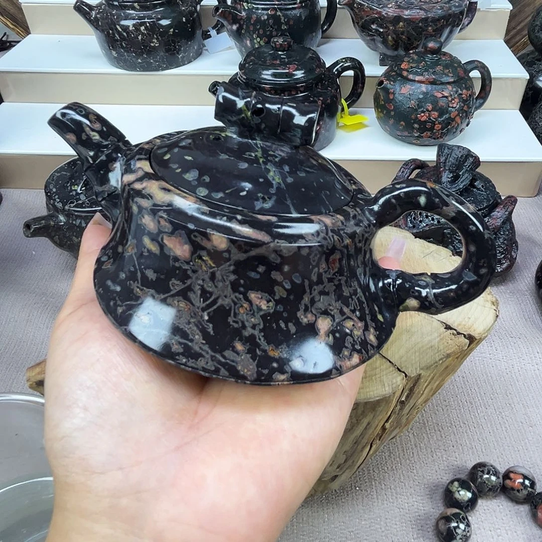 梅花玉竹节壶茶周边微瑕