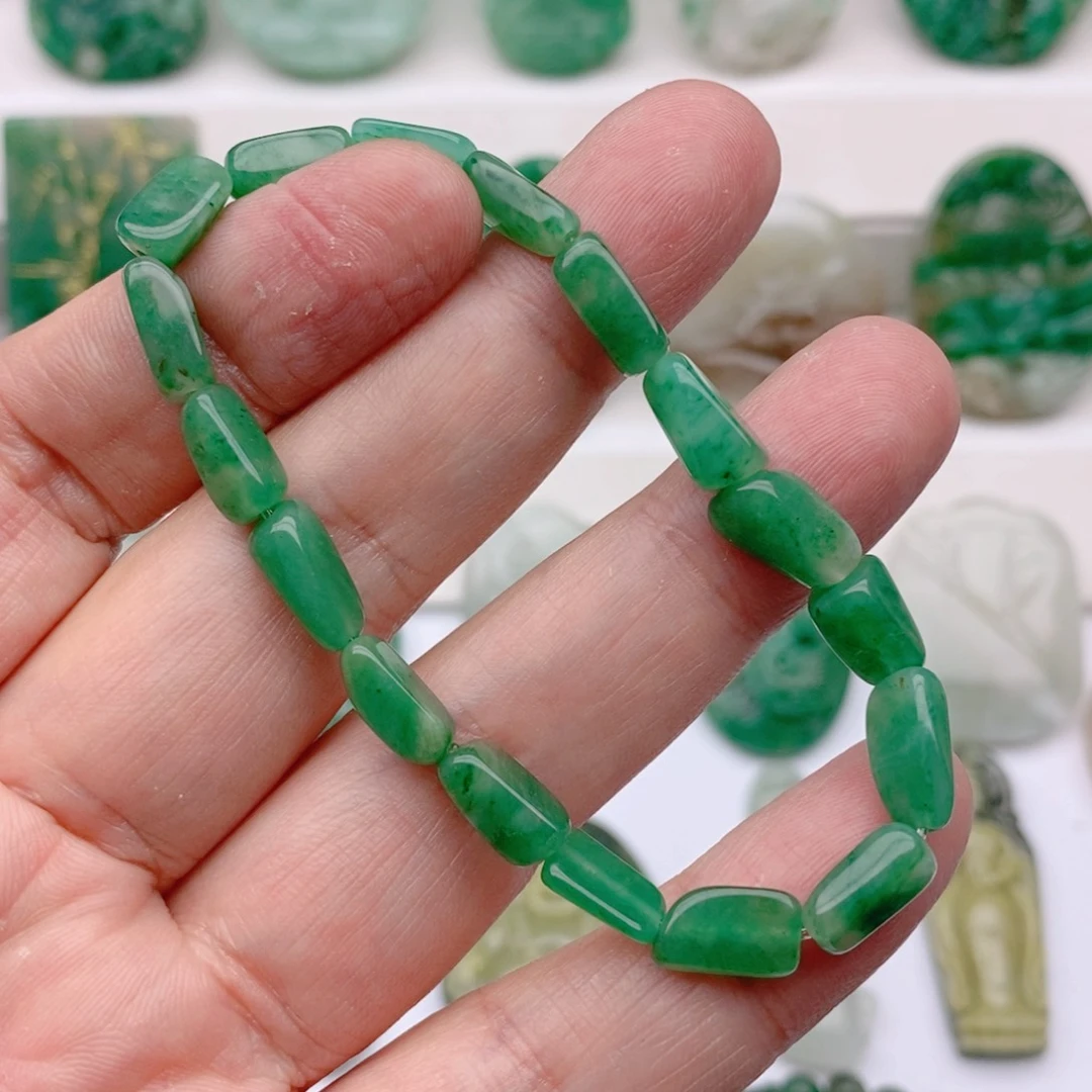 独山玉颈饰未镶嵌用****6