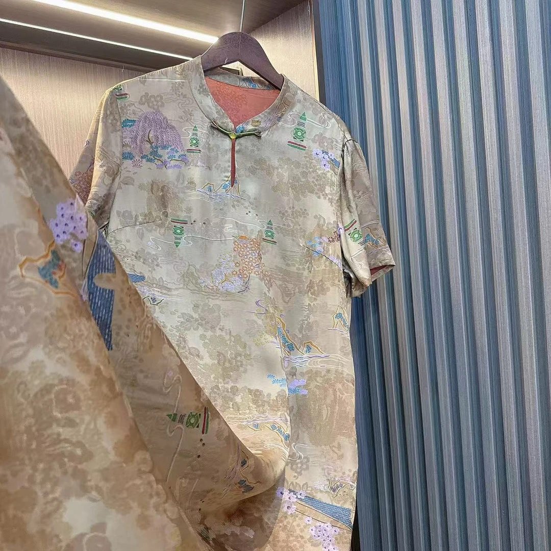 书香-新中式新款宽松显瘦简约大气改良旗袍连衣裙