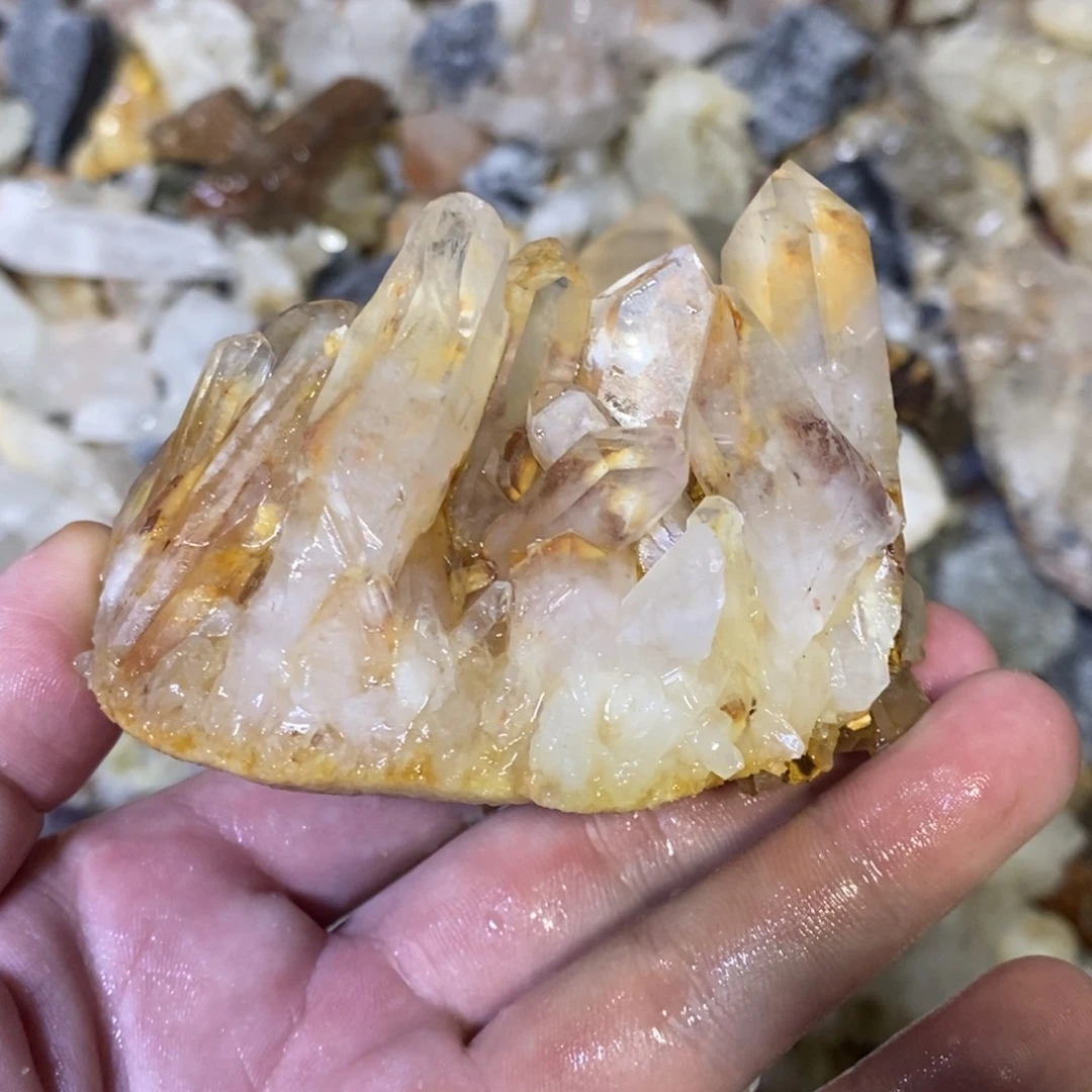 水晶珠宝半成品未镶嵌