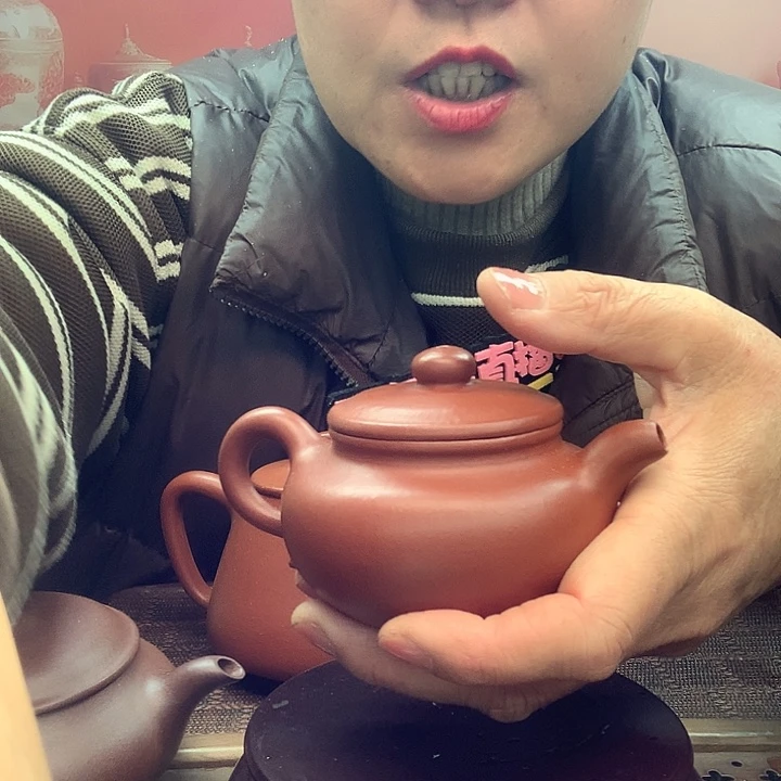 B***h茶壶朱泥本山原矿