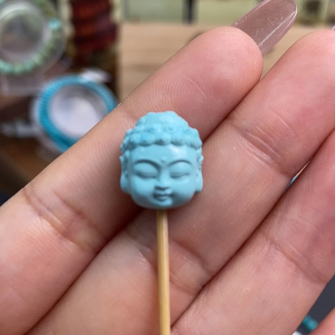 绿松石雕刻12.6未镶嵌