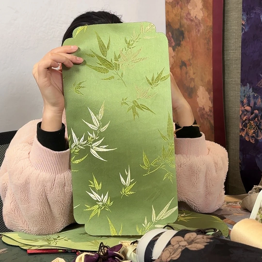 茶道配件绿竹茶铺20*40