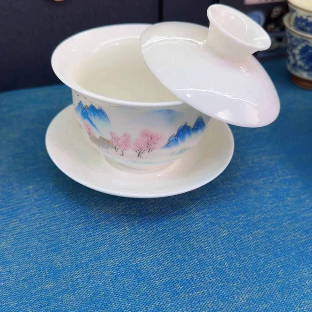 这些盖碗真好看！！！