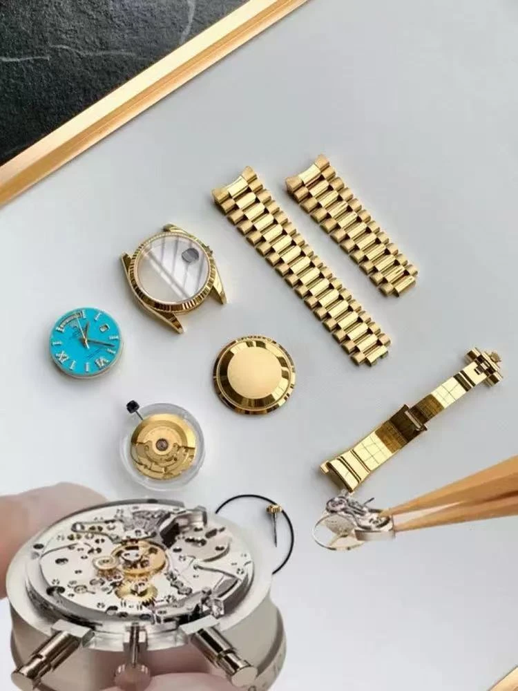 DIY私人定制混合金配重壳套手表表带表壳配件