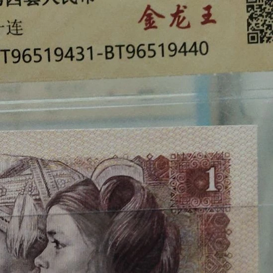 文***寒金龙王标十第四套人民币
