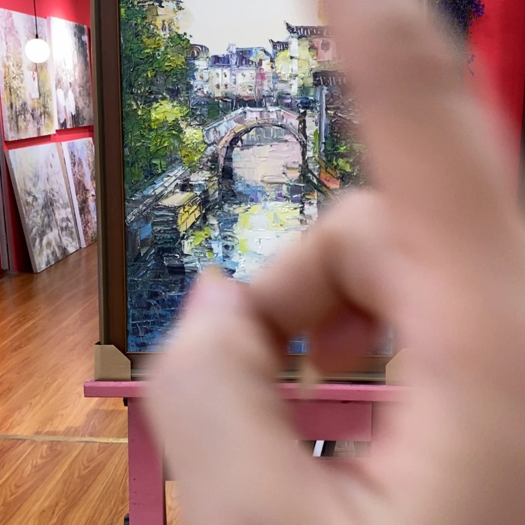 愚***人油画陈梅中老师作品50.70