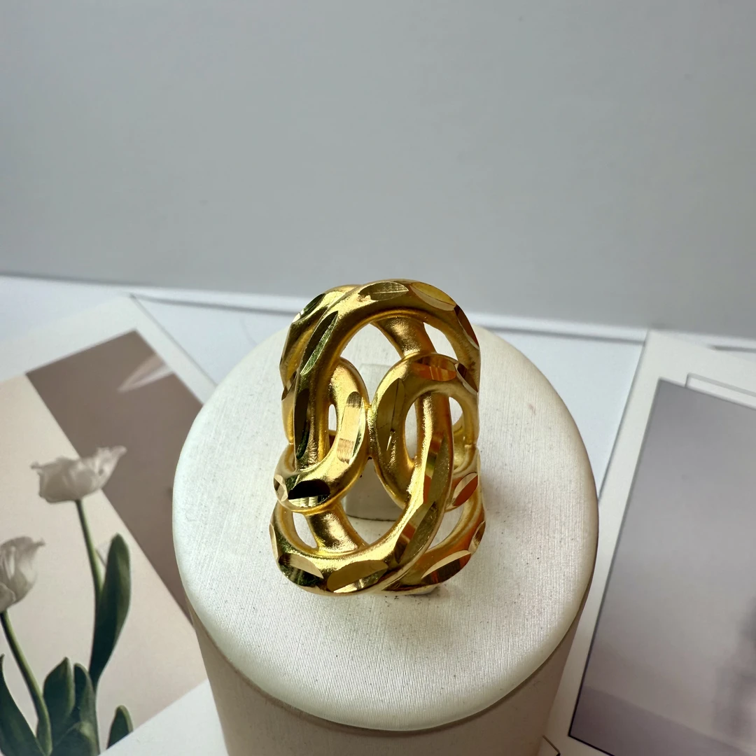 铜合金戒指 植物花卉13号欧美风民族风时尚复古法式气质百搭