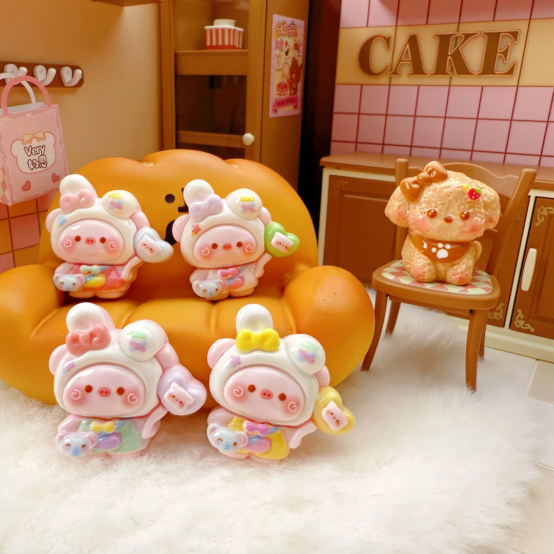 【三三创意-气球小猪】树脂diy饰品创意配件