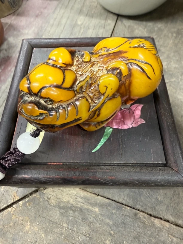 【闪购商品】貔貅手把件蜡