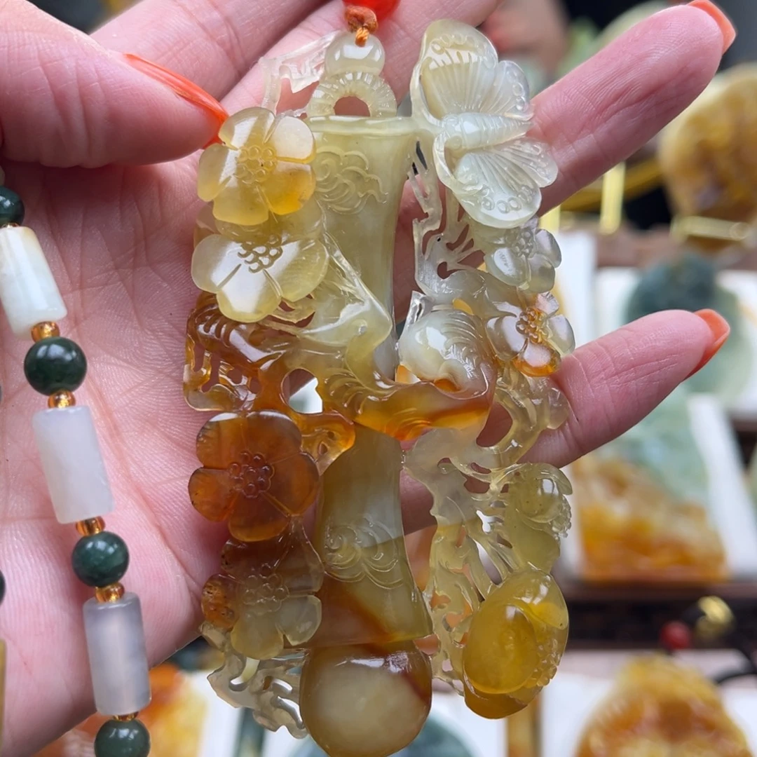 未镶嵌岫玉挂件挂件