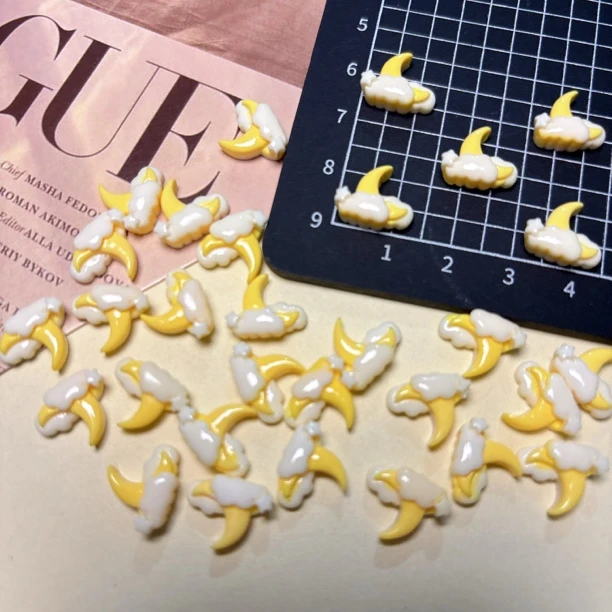 4️⃣迷你情景系列穿戴甲奶油胶树脂配件用于手机壳食玩diy饰品发卡