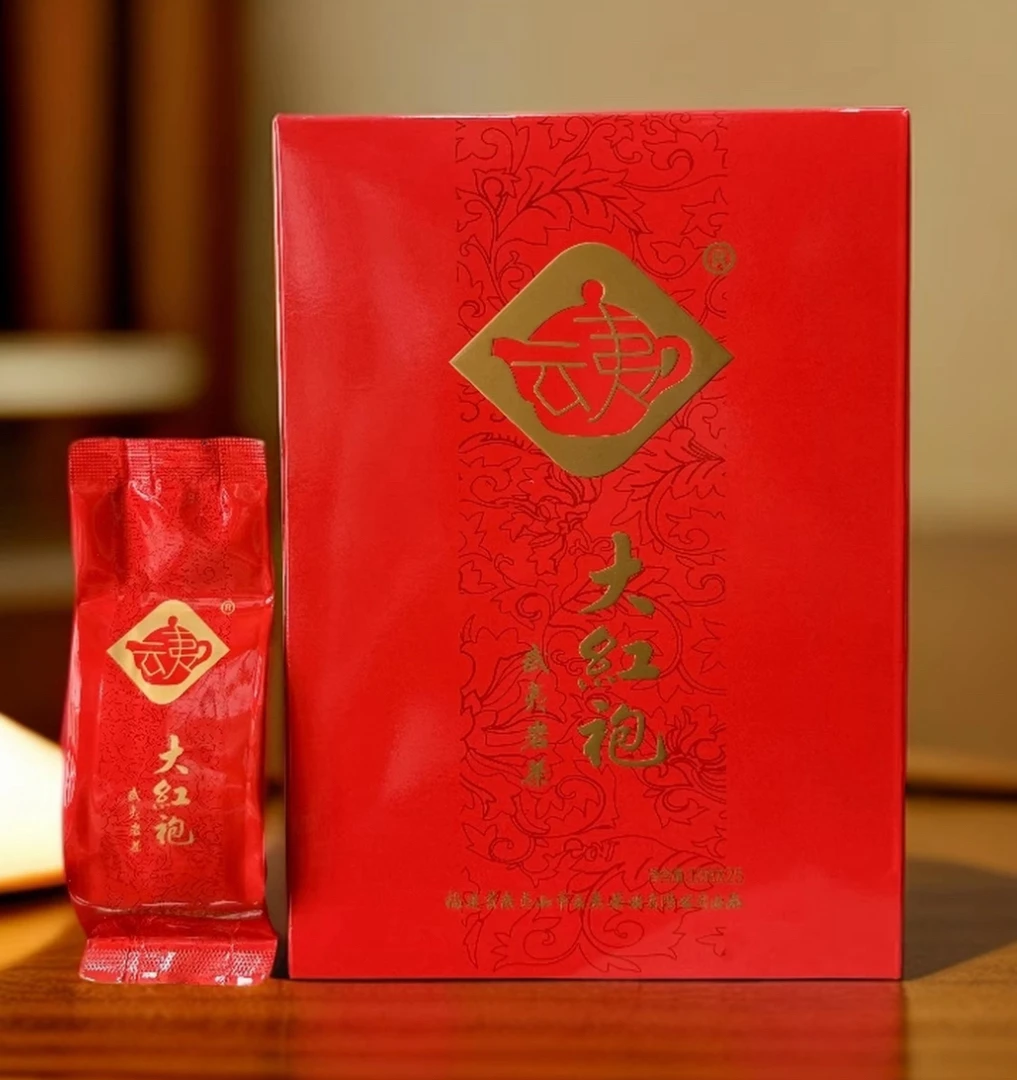 云夷大红袍902武夷山岩茶果香大红袍小泡袋盒装250g乌龙茶茶叶