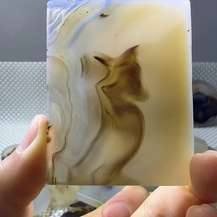 玛瑙/玉髓未镶嵌吊坠(不含链)77