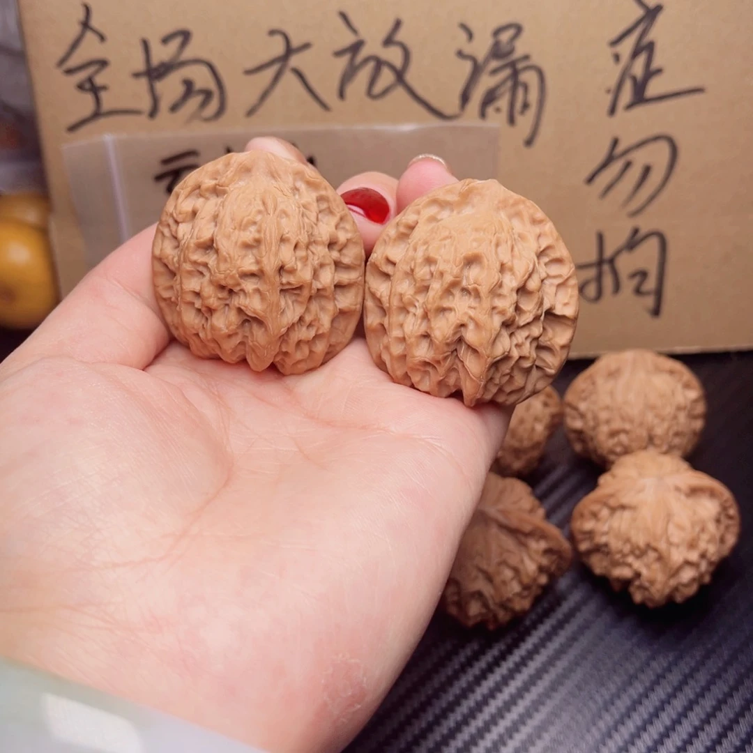 文玩核桃把件佛肚42尺