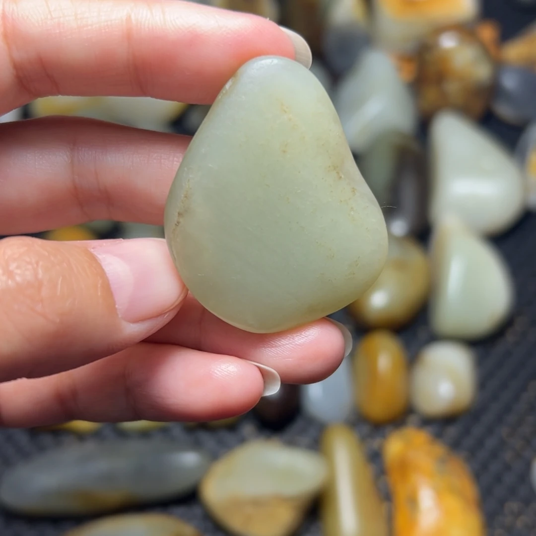 和田玉未镶嵌挂件A10