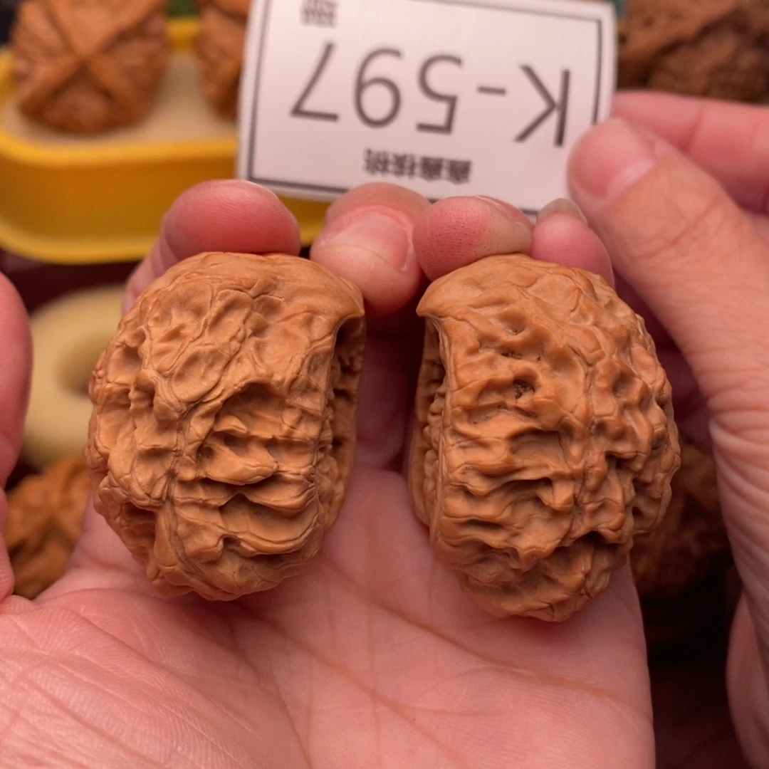 把件桃核聚宝盆40….