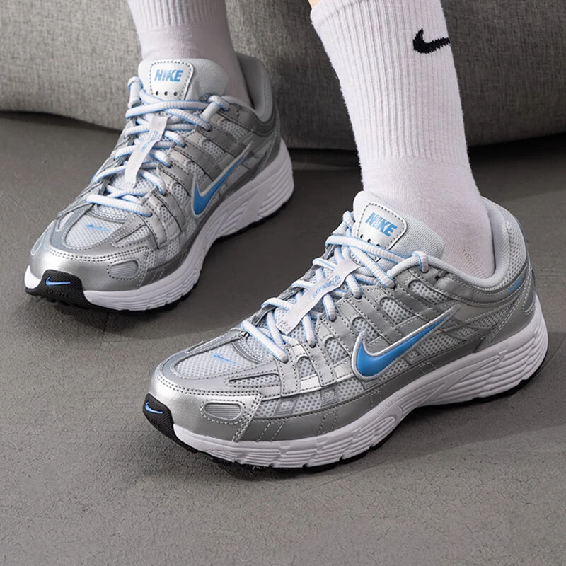 Nike耐克女鞋春夏季2025新款P-6000复古跑鞋休闲老爹鞋HV5064-007
