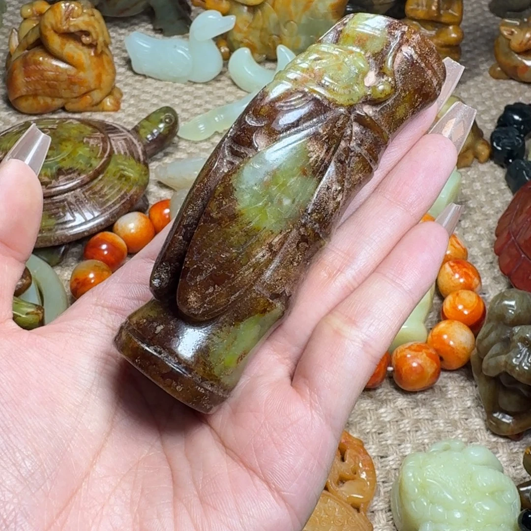 白玉菩提吊坠挂件