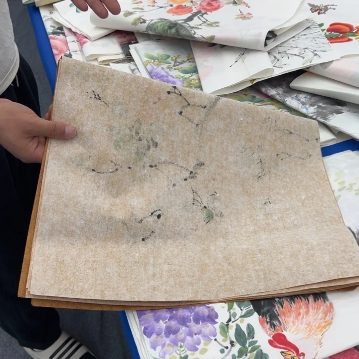 国画宣纸纯手绘字画