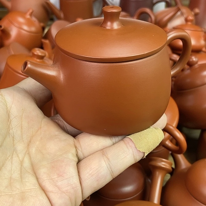 【闪购商品】茶壶朱泥130cc000000000000000