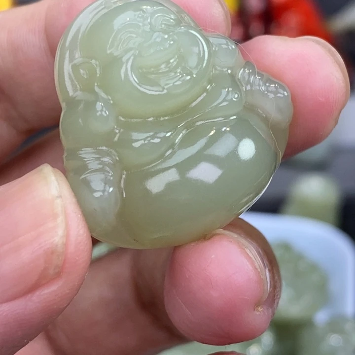 缌***缘和田玉未镶嵌颈饰