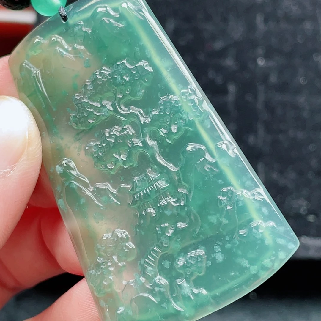 翡翠颈饰未镶嵌907，