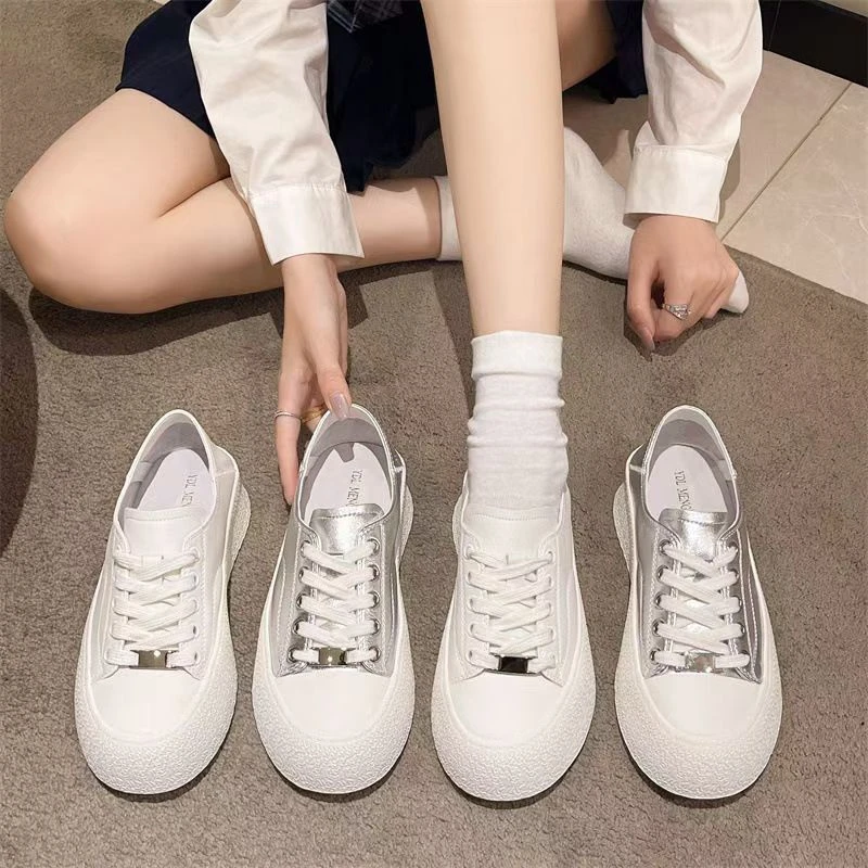 2024新款高货小白鞋百搭欧洲站厚底休闲板鞋女鞋 8805
