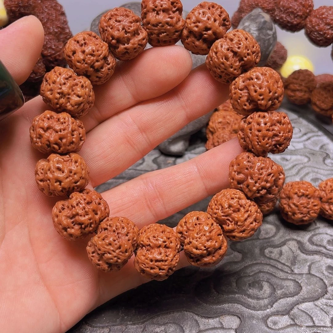 手串金刚菩提V638/23mm 陨蜂王石