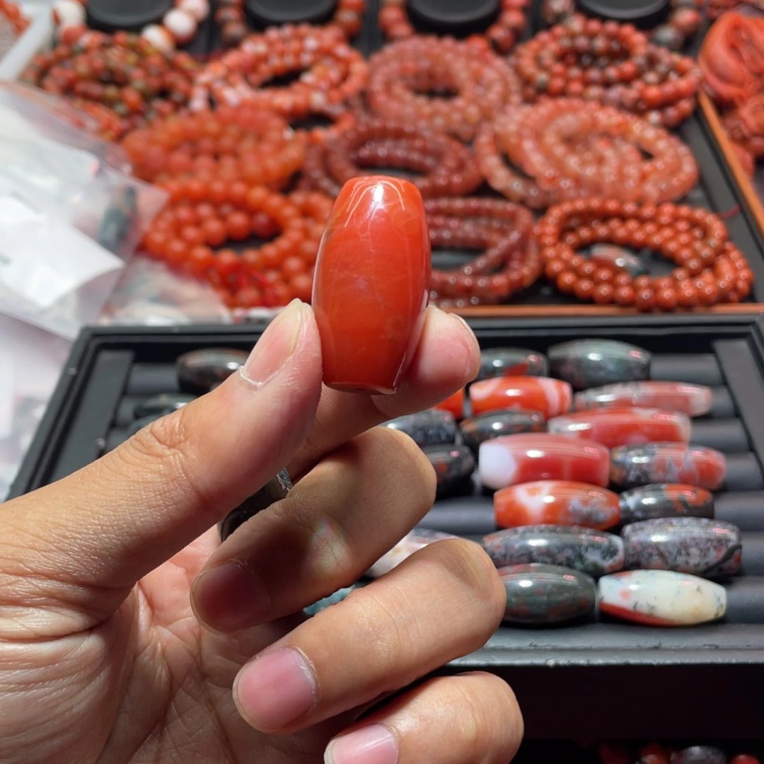 南红玛瑙手链未镶嵌美*猫