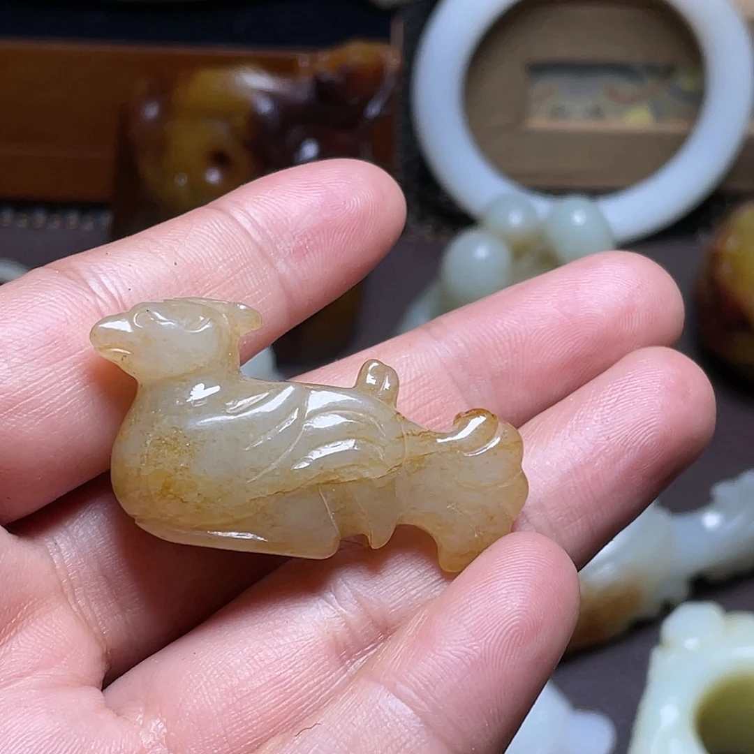 【闪购商品】和田玉未镶嵌挂件C****D