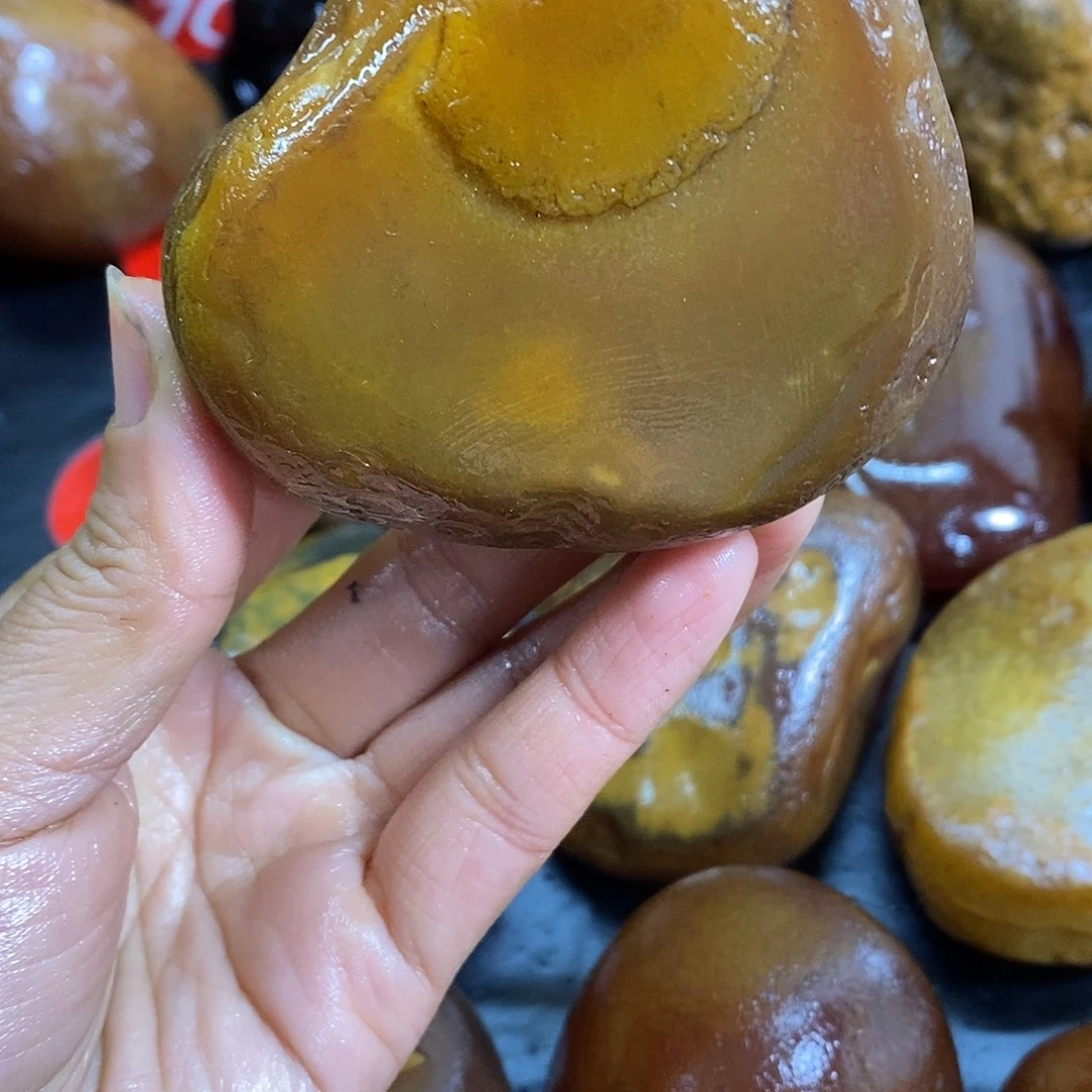 玛瑙/玉髓未镶嵌手把件