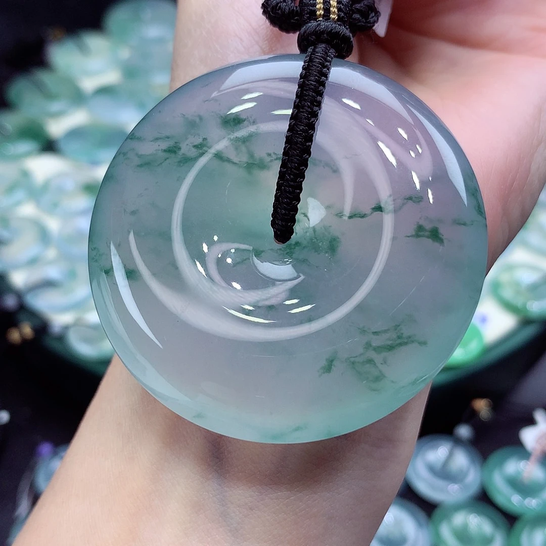 颈饰未镶嵌翡翠编号82尺寸54.7-13.7