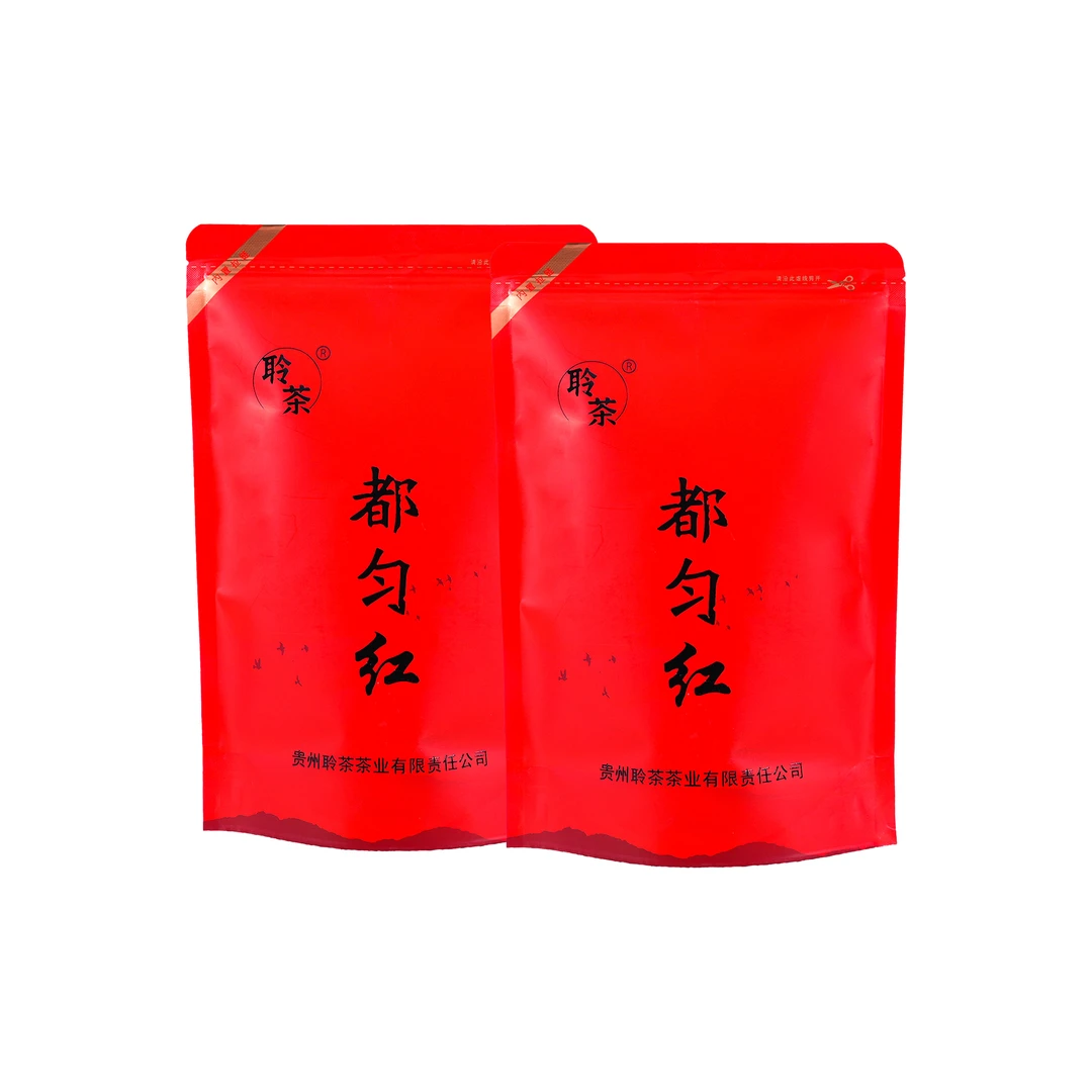 贵州聆茶一级浓香型都匀红散装袋装红茶250g*2袋