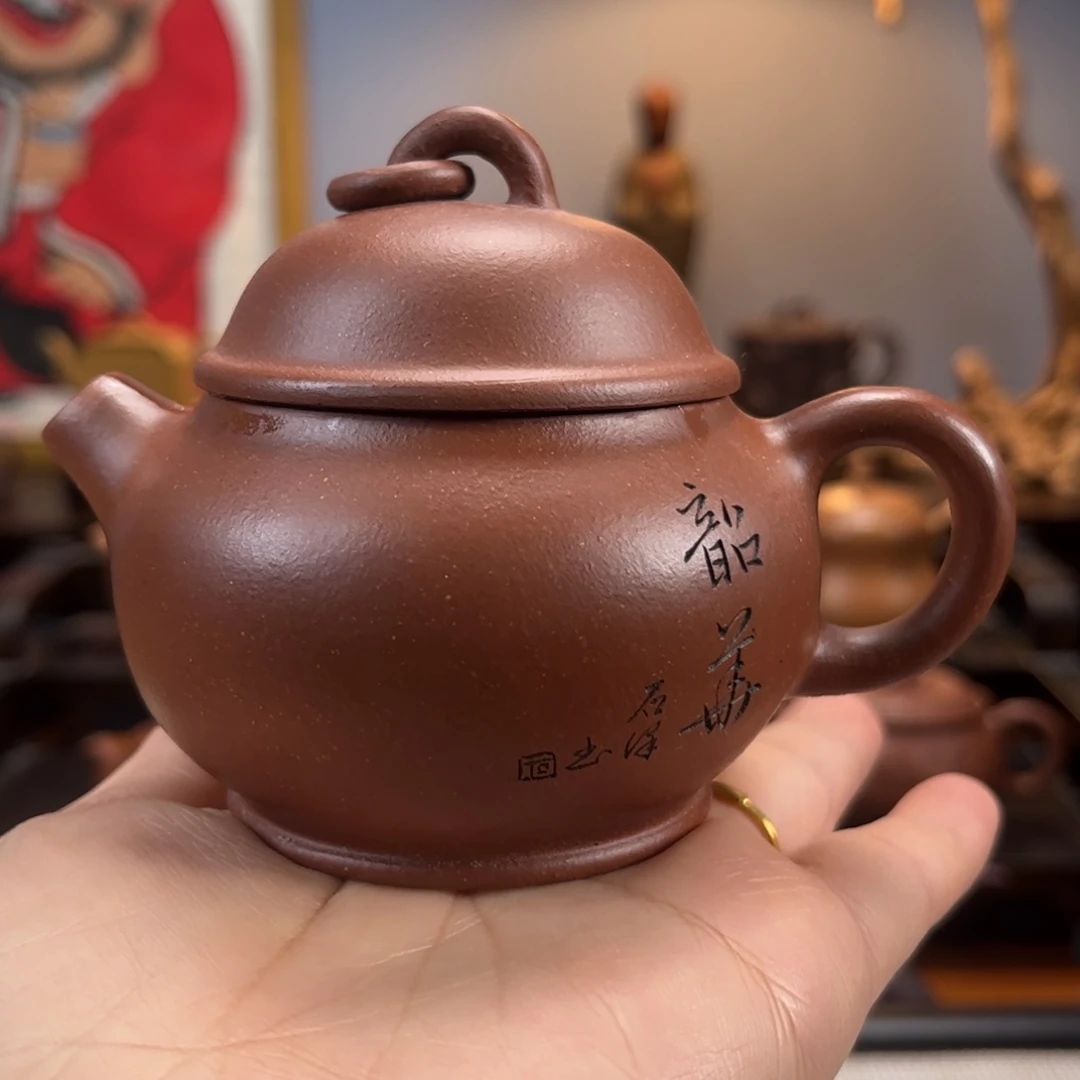 紫砂茶具半手工制作