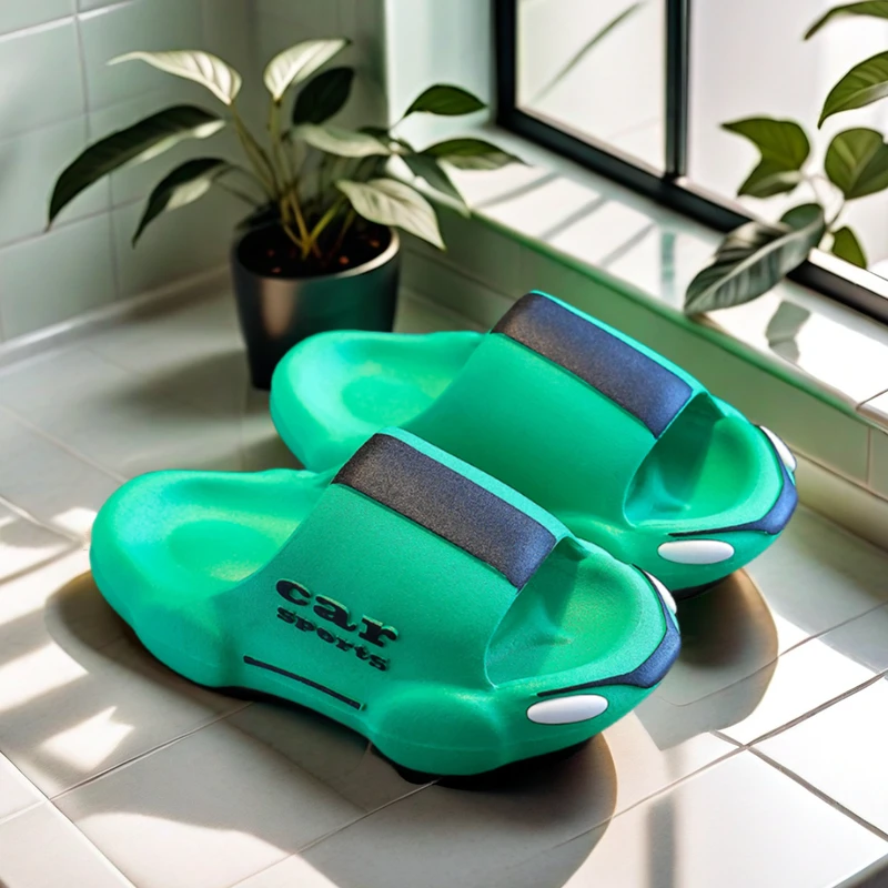 舒适款超跑拖鞋夏季防滑耐磨加厚底男童小孩居家室内外穿户外防臭