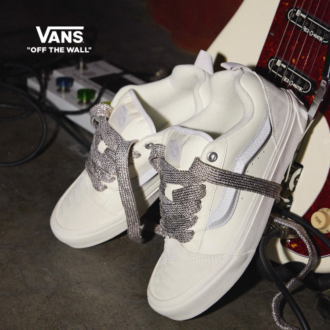 Vans范斯官方Knu Skool商场同款米色休闲面包鞋板鞋D75CDA