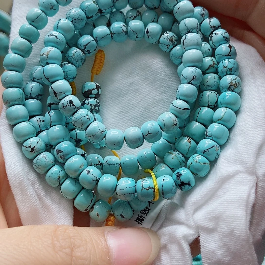 江***画绿松石未镶嵌珠宝奇石