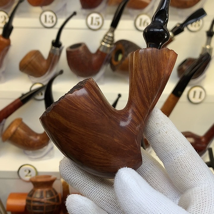 周***黍400自由式留皮 老斗 烟斗