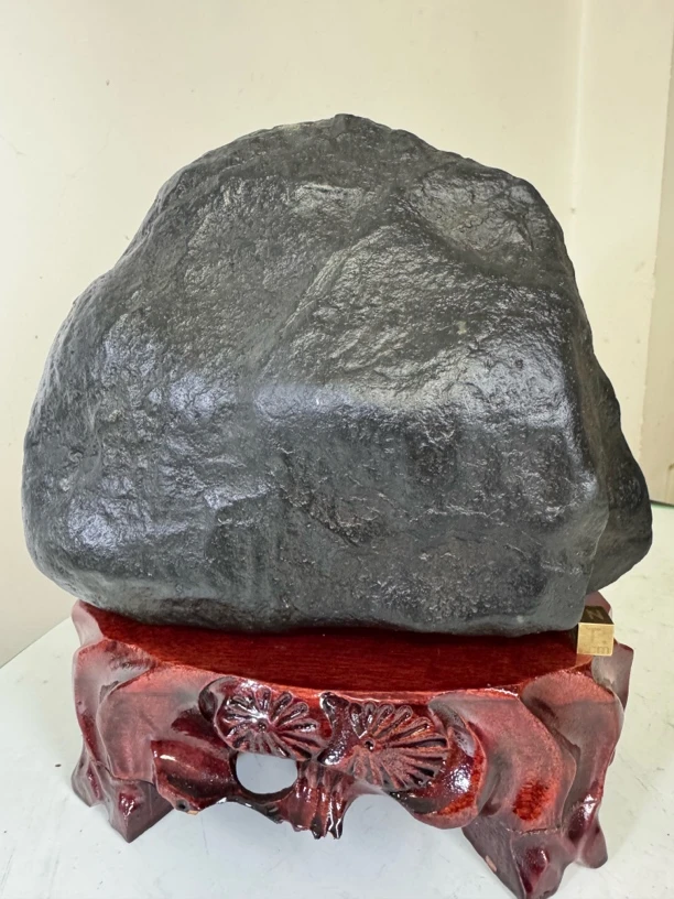 无球粒陨奇石 全熔壳