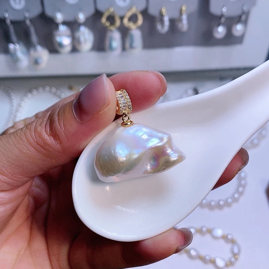 【闪购商品】淡水珍珠大巴未镶嵌