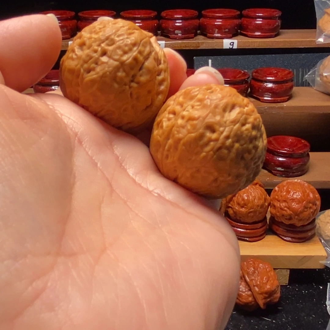 文玩核桃把件至尊元宝42尺