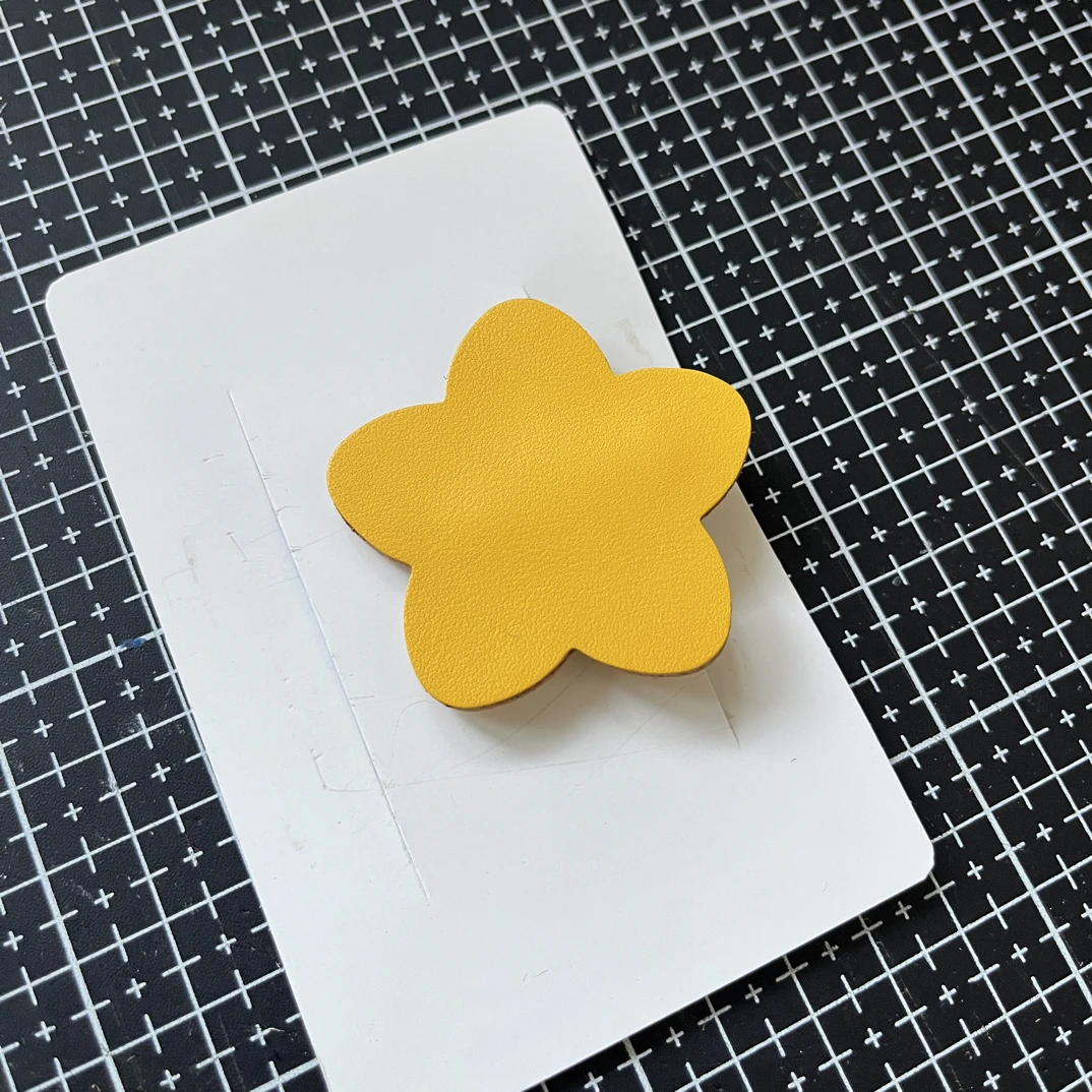 手工牛皮星星发夹发卡发饰鸭嘴夹小宝宝发饰