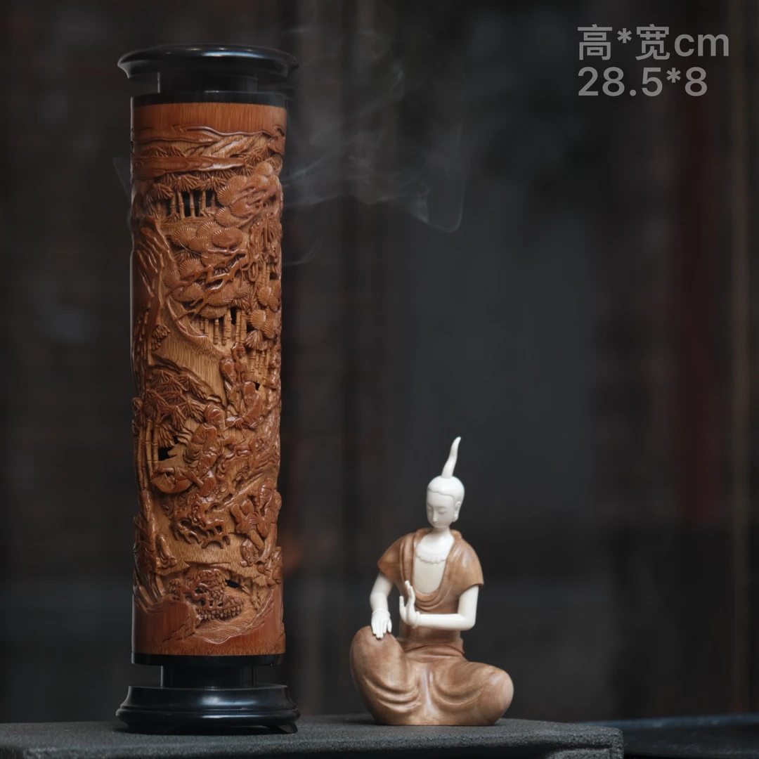 何妨吟啸且徐行香茶画自是一番味道