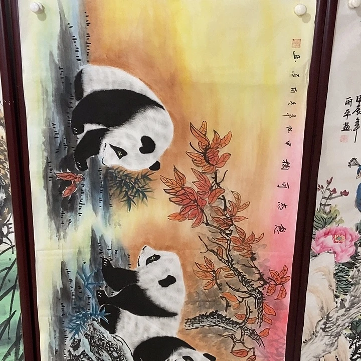 三个张画廊直播间！不带框